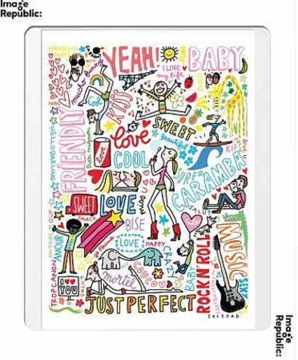 Affiche Soledad - Graffitis-IMAGE REPUBLIC Cheap