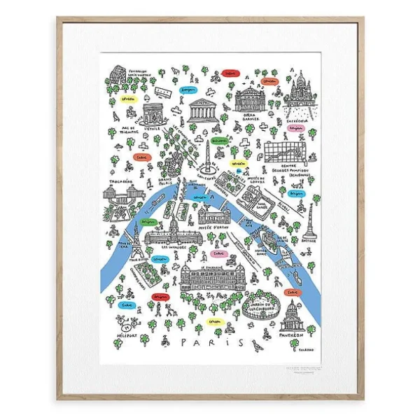 Affiche Soledad - Monuments De Paris-IMAGE REPUBLIC Outlet