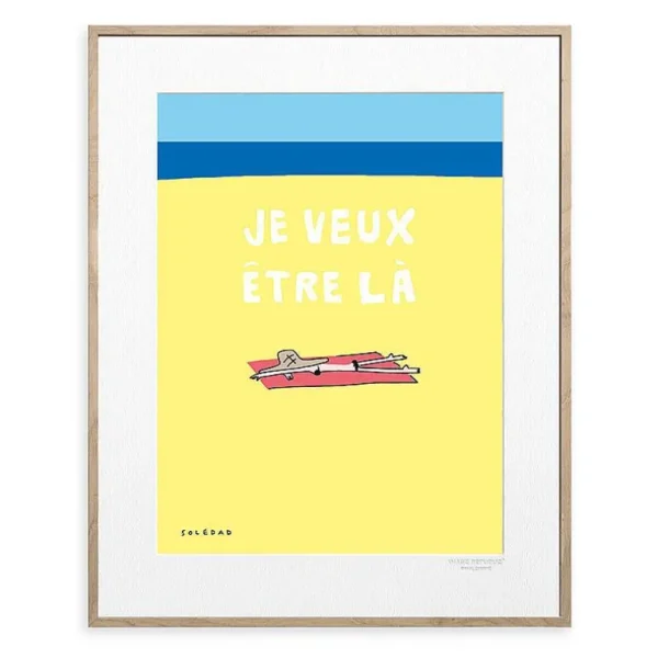 Affiche Soledad - Plage-IMAGE REPUBLIC New
