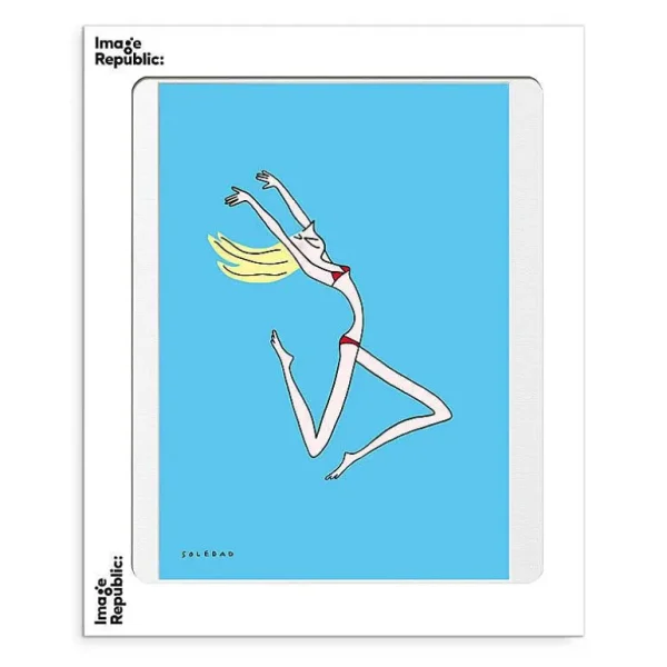 Affiche Soledad - Saut-IMAGE REPUBLIC Shop