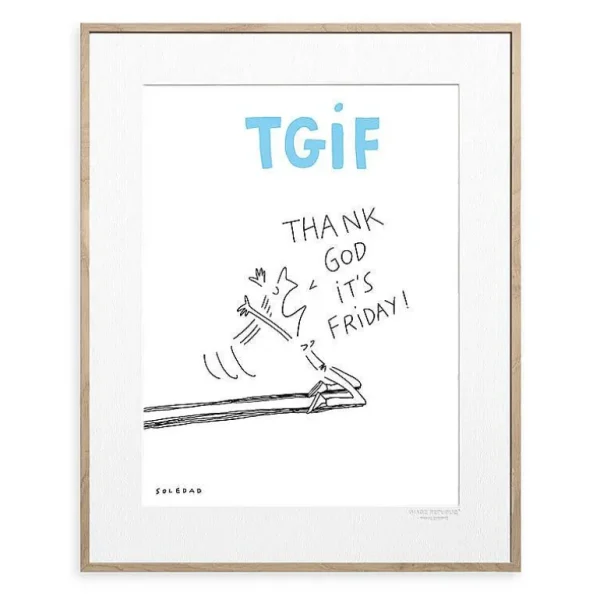 Affiche Soledad - Tgif-IMAGE REPUBLIC Store