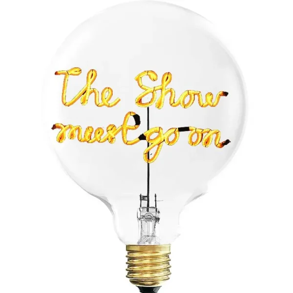 Ampoule The Show Must Go On / H 17 Cm-ELEMENTS LIGHTING Clearance