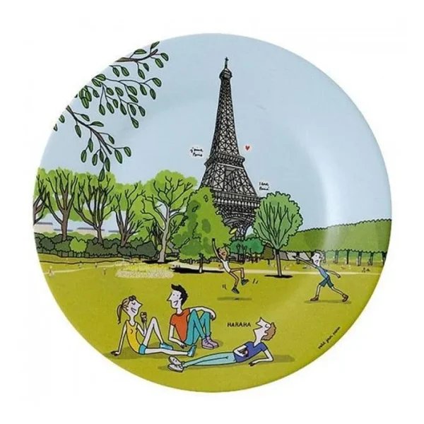 Assiette A Dessert Paris - Tour Eiffel-PETIT JOUR Best