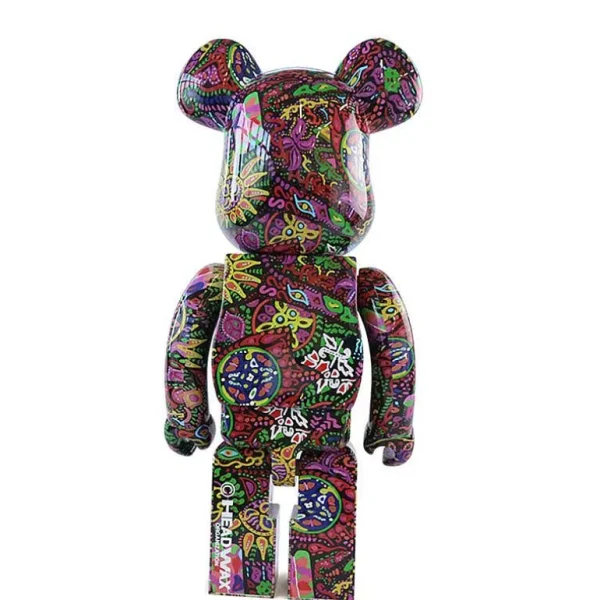 Bearbrick 1000% Psychedelic Paisley-ARTOYZ Shop