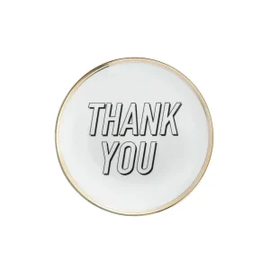 Home Assiette ∅ 17 Cm - Thank You-BITOSSI Store