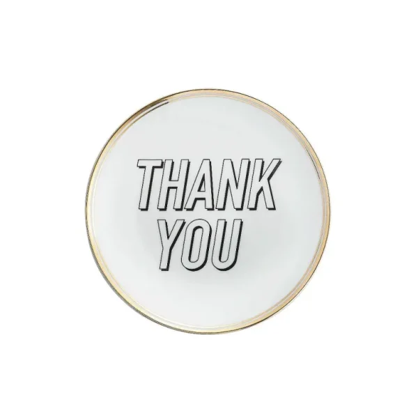 Home Assiette ∅ 17 Cm - Thank You-BITOSSI Store
