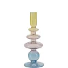 Bougeoir H 22.5 Cm Tie And Dye-COZY LIVING Fashion