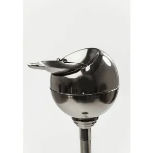 Cendrier Sur Pied Noir Spherique-KARE DESIGN Store