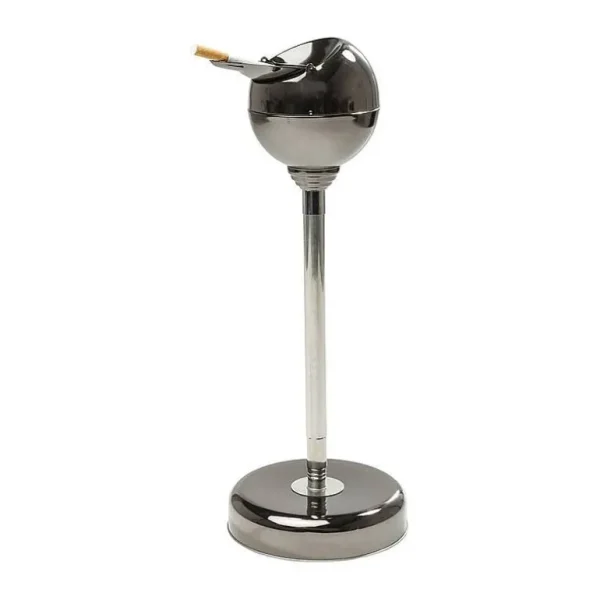 Cendrier Sur Pied Noir Spherique-KARE DESIGN Store