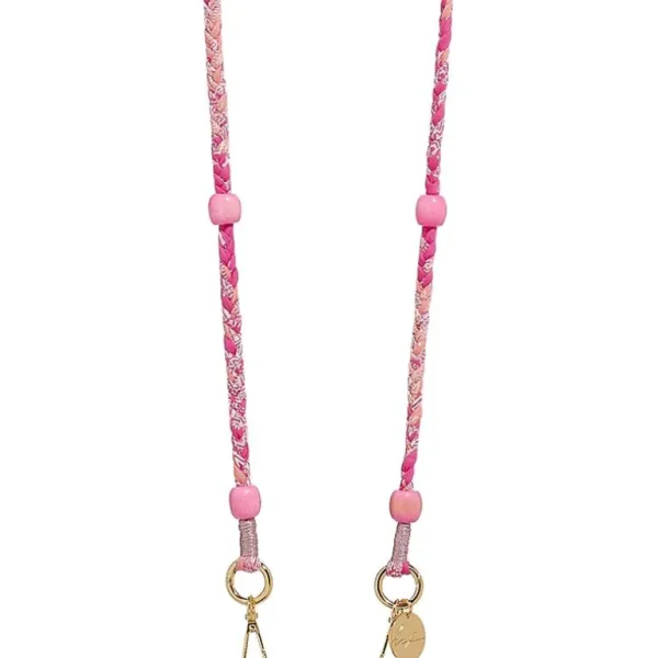 Chaine De Telephone Bijou - Bandana Rose-LA COQUE FRANÇAISE Clearance