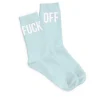 Chaussettes - Fuck Off Bleu-FISURA Best Sale