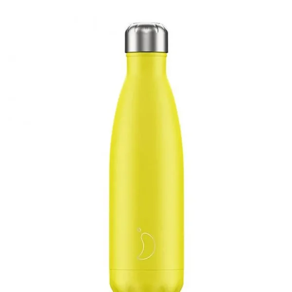 Chilly'S Bouteille Isotherme 500 Ml - Neon Jaune-CHILLY S Fashion
