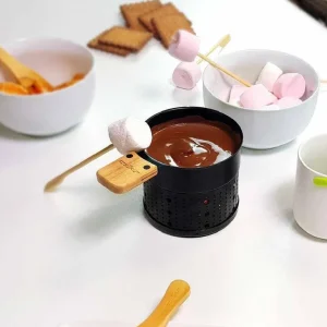 Coffret Fondue Chocolat Et Chocolat Noir-COOKUT New