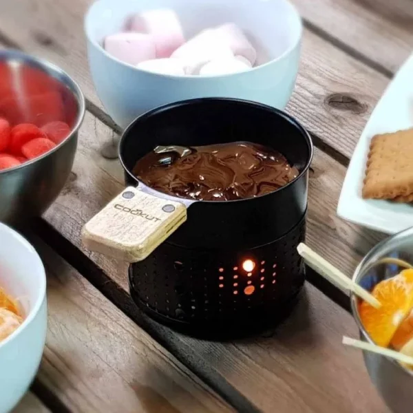 Coffret Fondue Chocolat Et Chocolat Noir-COOKUT New