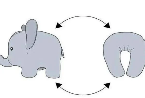 Coussin Repose Tete Elephant-KIKKERLAND Fashion