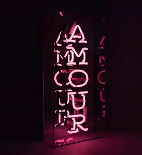 Enseigne Neon - Amour-BERGERS BELGIUM Hot