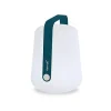 Lampe Rechargeable Balad H 25 Cm - Bleu Acapulco-FERMOB Shop