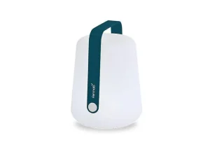 Lampe Rechargeable Balad H 25 Cm - Bleu Acapulco-FERMOB Shop