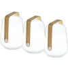 Set De 3 Mini Lampes Rechargeables - Bamboo-FERMOB Online