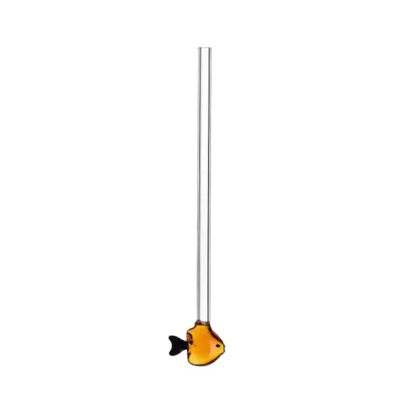 Ichendorf Set De 2 Pailles Poisson - Orange Et Rose-CORRADO CORRADI Cheap