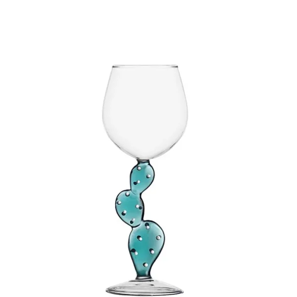 Ichendorf Verre A Vin Cactus Bleu-CORRADO CORRADI Outlet