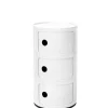 Rangement Componibili 3 Tiroirs - Blanc-KARTELL Best Sale
