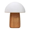 Lampe Champignon Alice Blanche Large- H 32 Cm-GINGKO Cheap
