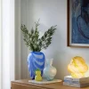 Lampe De Table Rayee H.22 Cm - Blanc-COZY LIVING Clearance