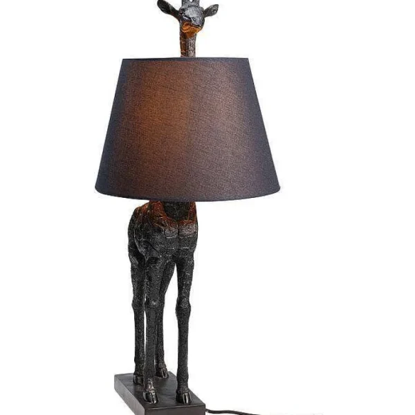 Lampe Girafe Noir Mat - H 71 Cm-KARE DESIGN Cheap