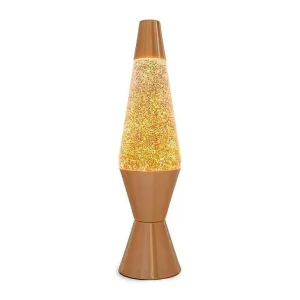 Lava Lampe H.40Cm - Glitter & Or-FISURA Outlet