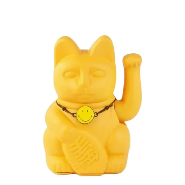 Lucky Cat Charms Smiley® - Jaune-DONKEY PRODUCTS New