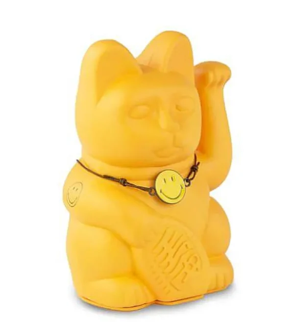 Lucky Cat Charms Smiley® - Jaune-DONKEY PRODUCTS New