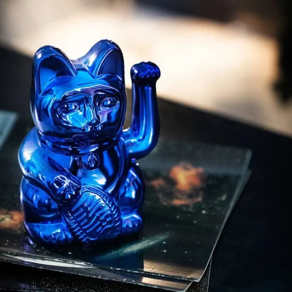 Lucky Cat Cosmic - Bleu Edition Limitee Earth-DONKEY PRODUCTS Cheap