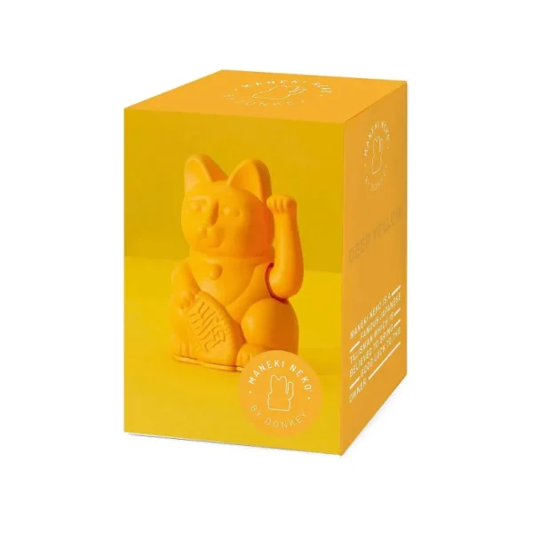 Mini Lucky Cat - Jaune-DONKEY PRODUCTS Shop