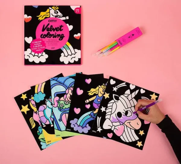 Coloriage Velours - Plusieurs Modeles-OMY Sale