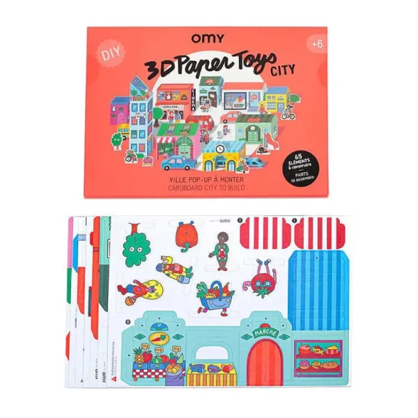 Paper Toy - City-OMY Cheap