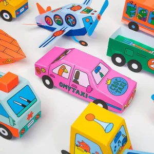 Paper Toy - Vroom-OMY Discount