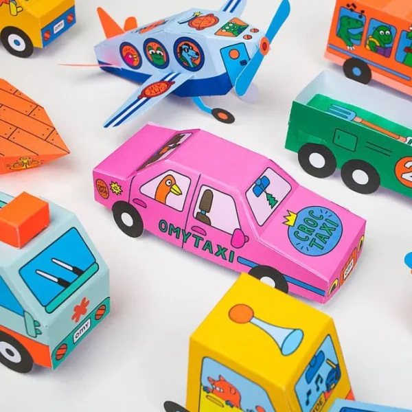 Paper Toy - Vroom-OMY Discount
