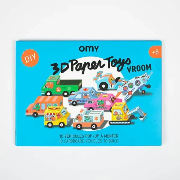 Paper Toy - Vroom-OMY Discount