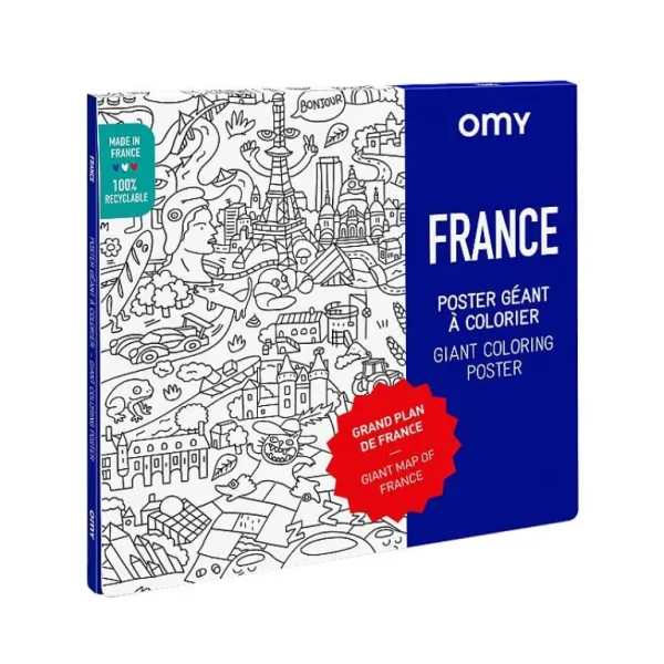 Poster Geant A Colorier - France-OMY Flash Sale