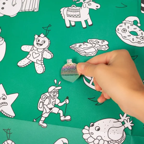 Poster Geant A Colorier - Sapin Geant & Stickers-OMY Cheap