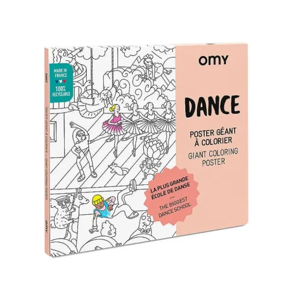 Poster Geant A Colorier - Dance-OMY Best