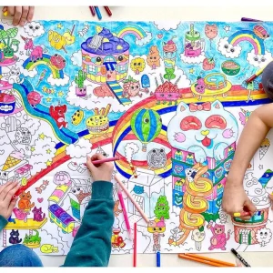 Poster Geant A Colorier - Kawai-OMY Shop