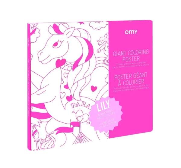 Poster Geant A Colorier - Lily-OMY Best