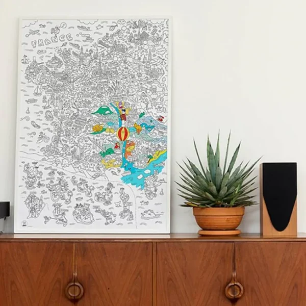 Poster Geant A Colorier - France-OMY Flash Sale
