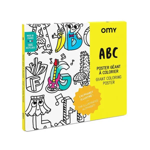 Poster Geant A Colorier - Abc-OMY Fashion