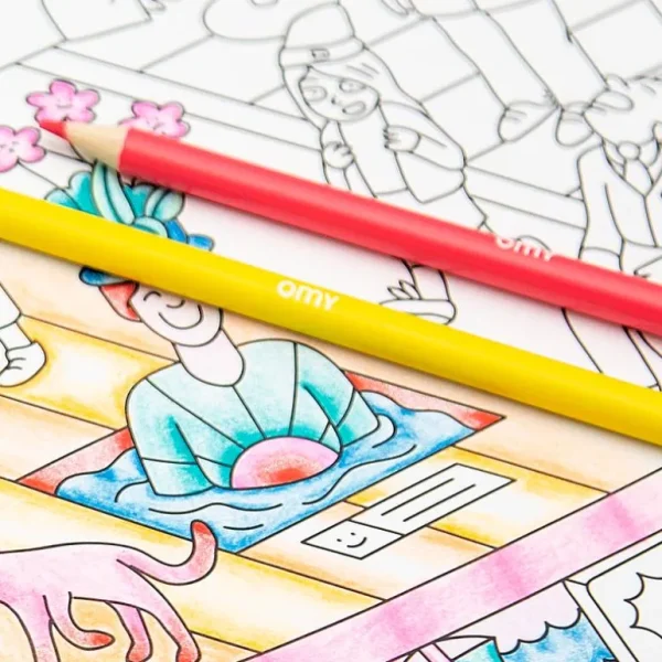 Poster Geant A Colorier - Crazy Museum-OMY Flash Sale