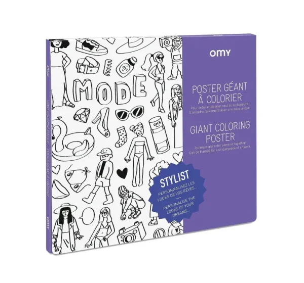Poster Geant A Colorier - Stylist-OMY Sale