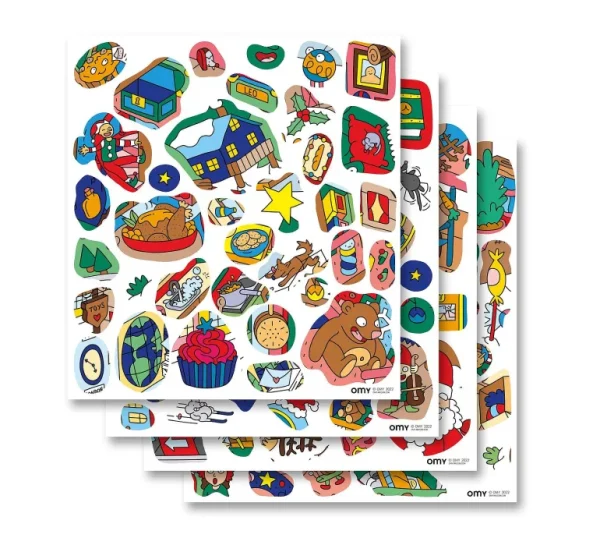 Poster Geant A Colorier - Atelier Du Pere Noel-OMY Discount