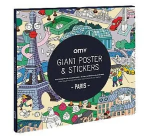 Poster Stickers - Paris-OMY Outlet